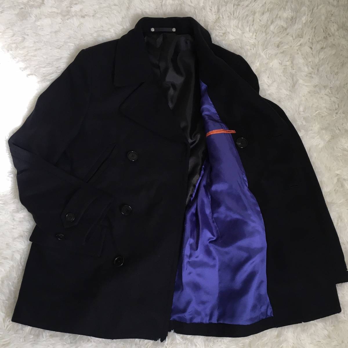 着回し抜群】PS Paul Smith ポールスミス ピーコート ブラック サイズL