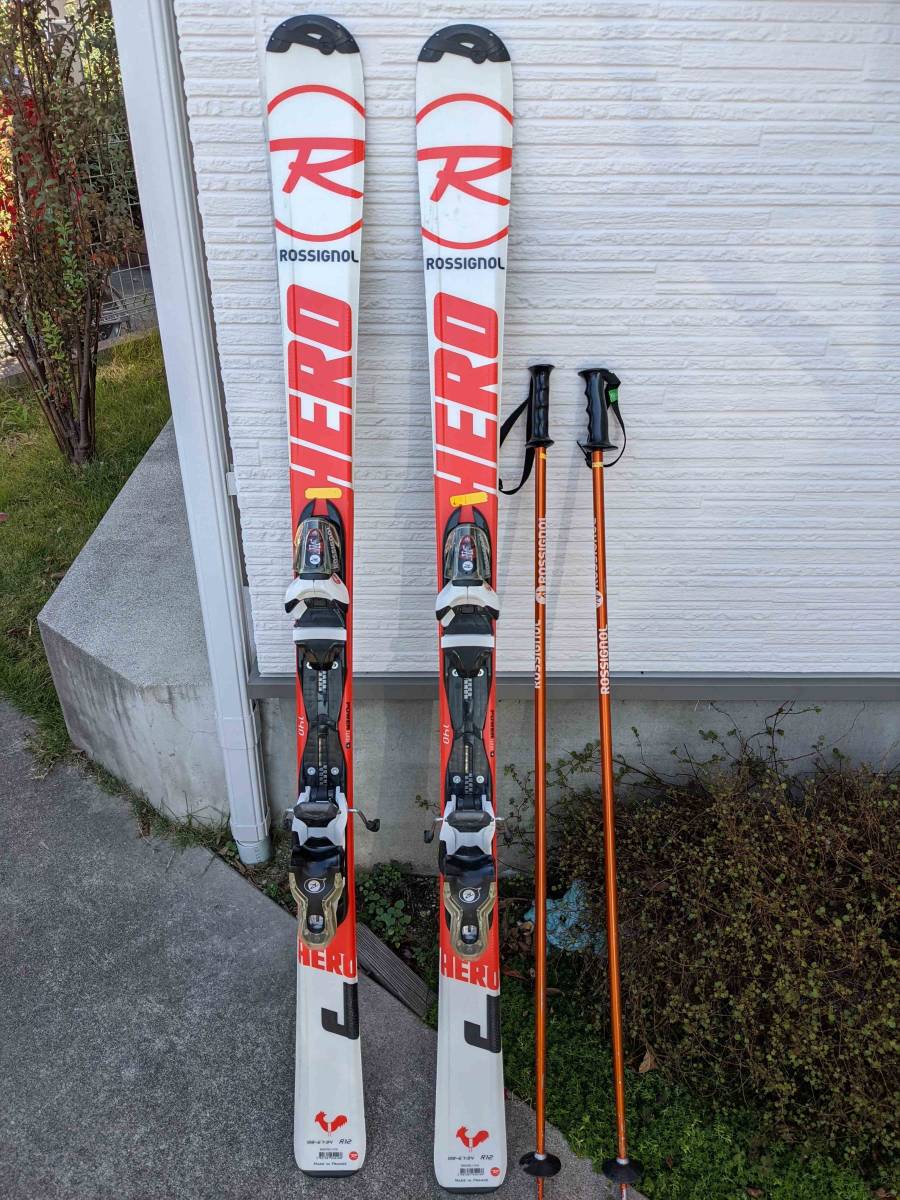 ジュニアスキー Rossignol Radical-J 140cm スキー板 バインディング