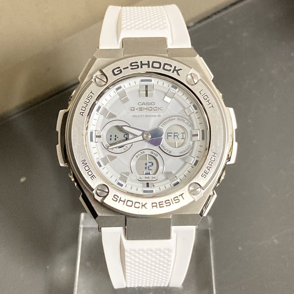 極美品 Casio G Shock Gst W310 7ajf G Steel Jagrookupbhoktamanch Com