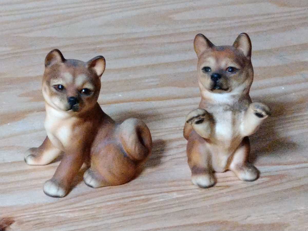  激レア リアル 犬 置物 柴犬 ビンテージ オブジェ インテリア コレクショングッズ 雑貨 可愛い セット 飾り物 s1右2(その他)｜売買されたオークション情報、yahooの商品情報をアーカイブ公開 - その他
