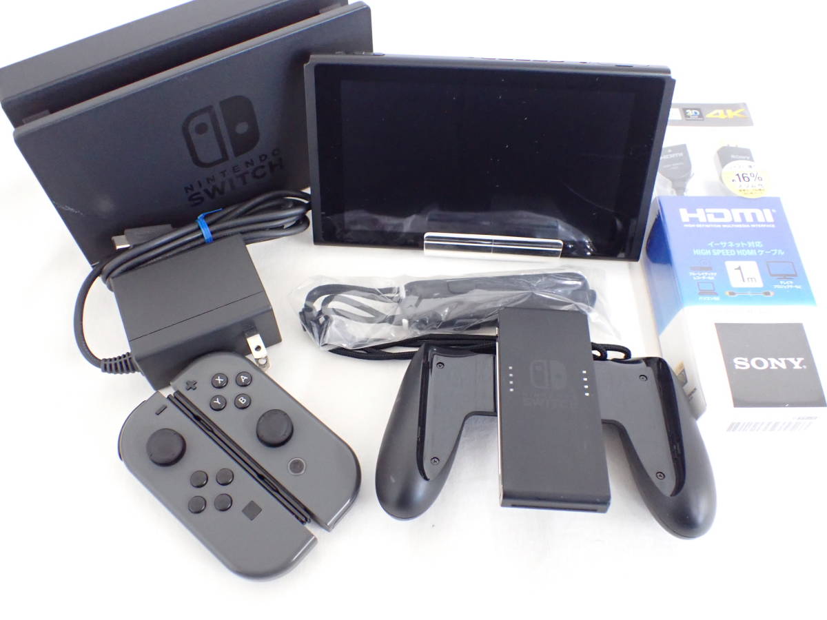 Nintendo Switch グレー HAC-S-KAAAA(JPN) 動作確認済み Nintendo Switch グレー HAC-S-KAAAA(JPN) 動作確認済み