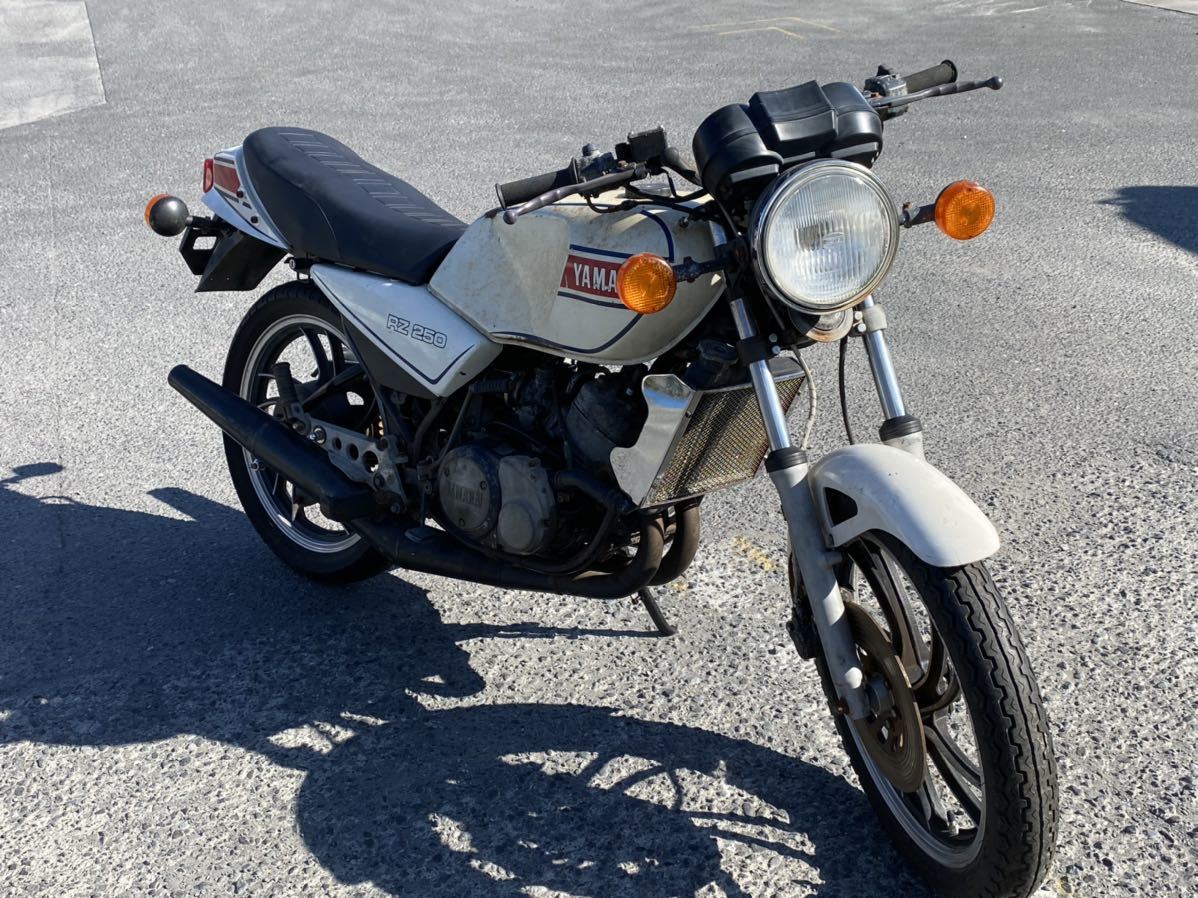 RZ250 4L3 書類有り キック降ります。圧縮有り - Yahoo!オークション
