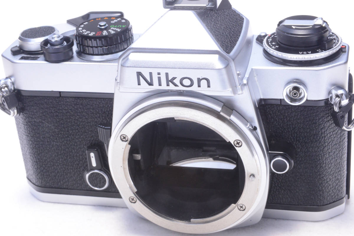 ニコン NIKON FE シルバー 作動品 モルト交換済み 家電、AV、カメラ