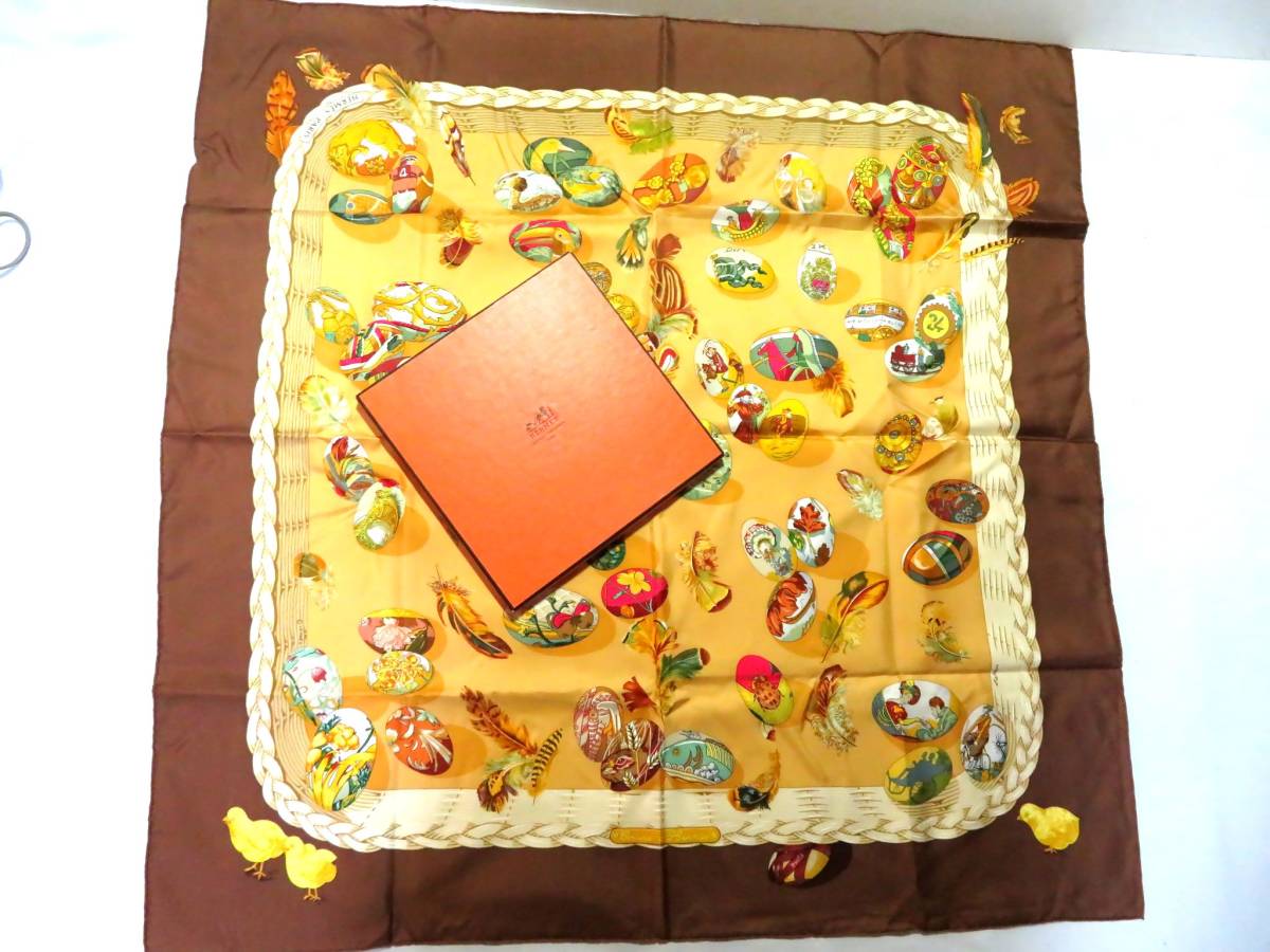 ○【ト葛】HERMES エルメス スカーフ カレ90 COUVEE D'HERMES エルメス