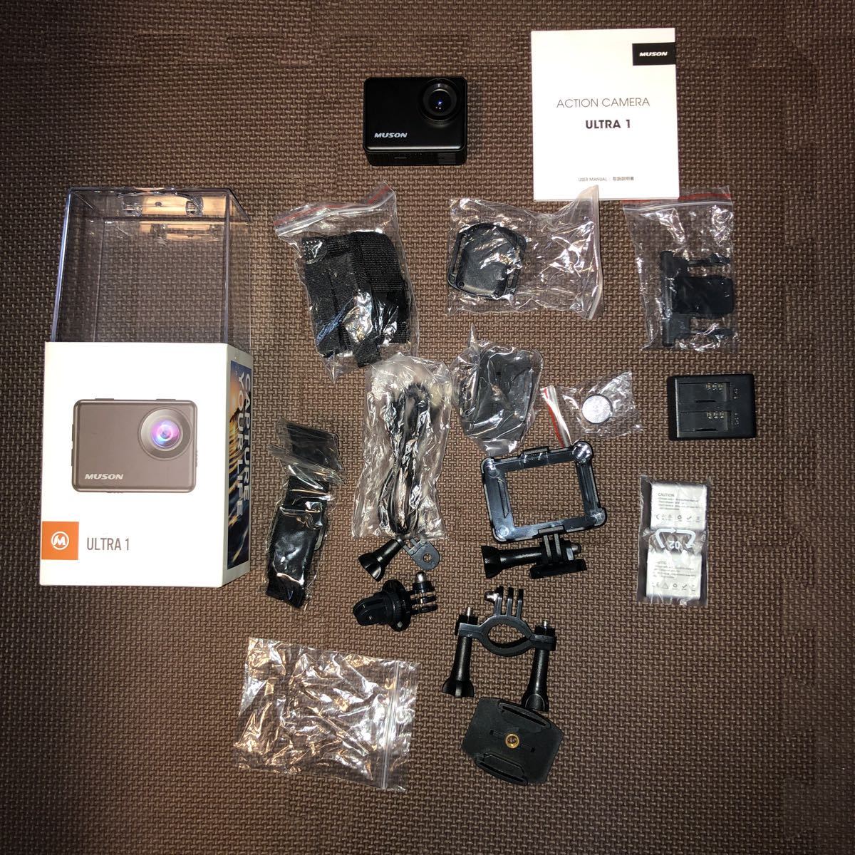 MUSON ULTRA1 アクションカメラ（中古）
