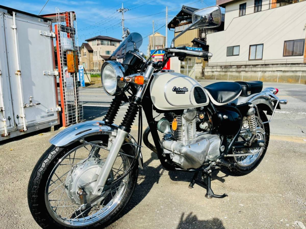 驚きの破格値，新作登場】 Kawasaki Estrella Custom BJ250A カワサキ