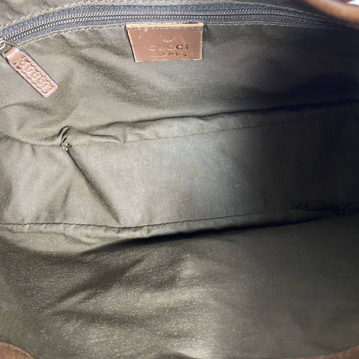 1円 【稀品 美品】 本物 GUCCI グッチ ショルダーバッグ ワン 