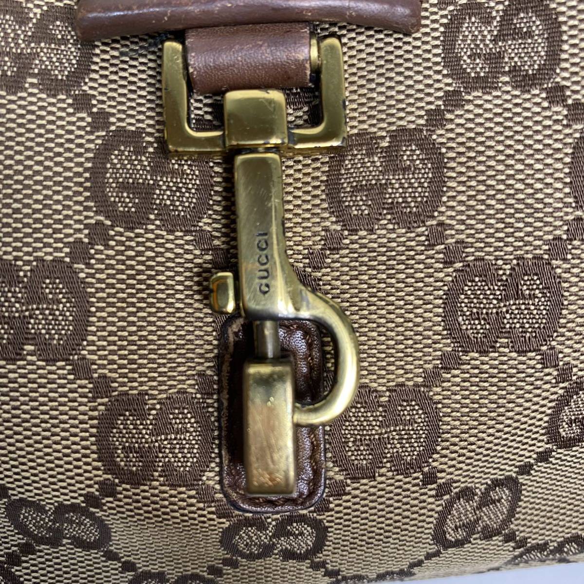 1円 【稀品 美品】 本物 GUCCI グッチ ショルダーバッグ ワン 