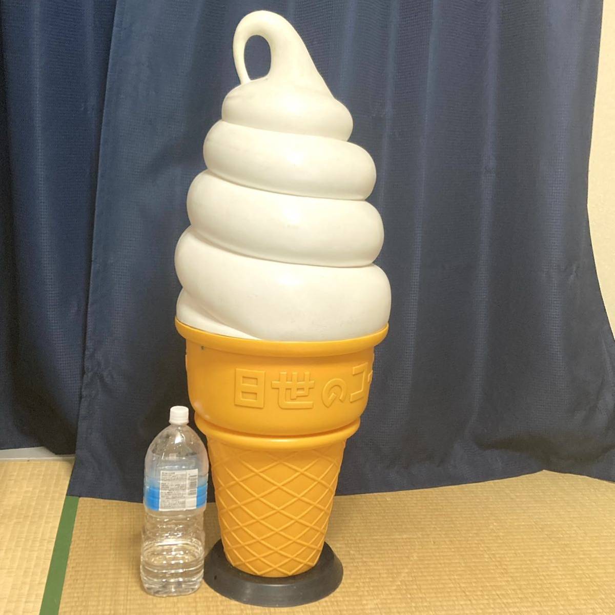 スジャータ TOMI ソフトクリーム あんどん 看板 スジャータシルク