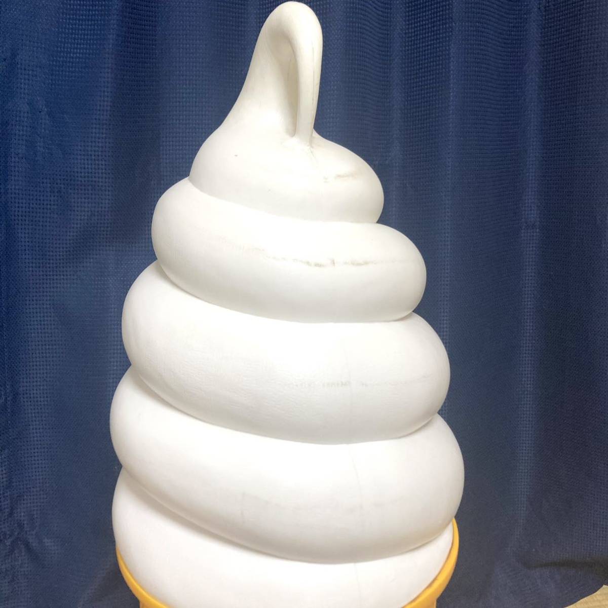 TOMI スジャータ ソフトクリーム型スタンド あんどん 業務用看板 スジャータ TOMI ソフトクリーム あんどん 看板 スジャータシルク