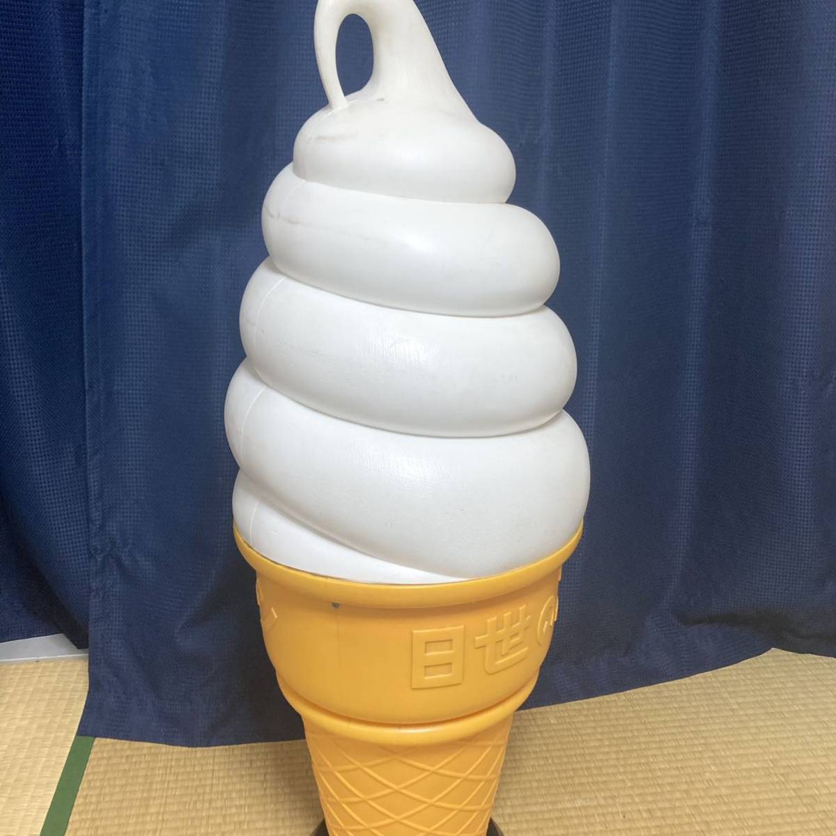 スジャータ TOMI ソフトクリーム あんどん 看板 スジャータシルク