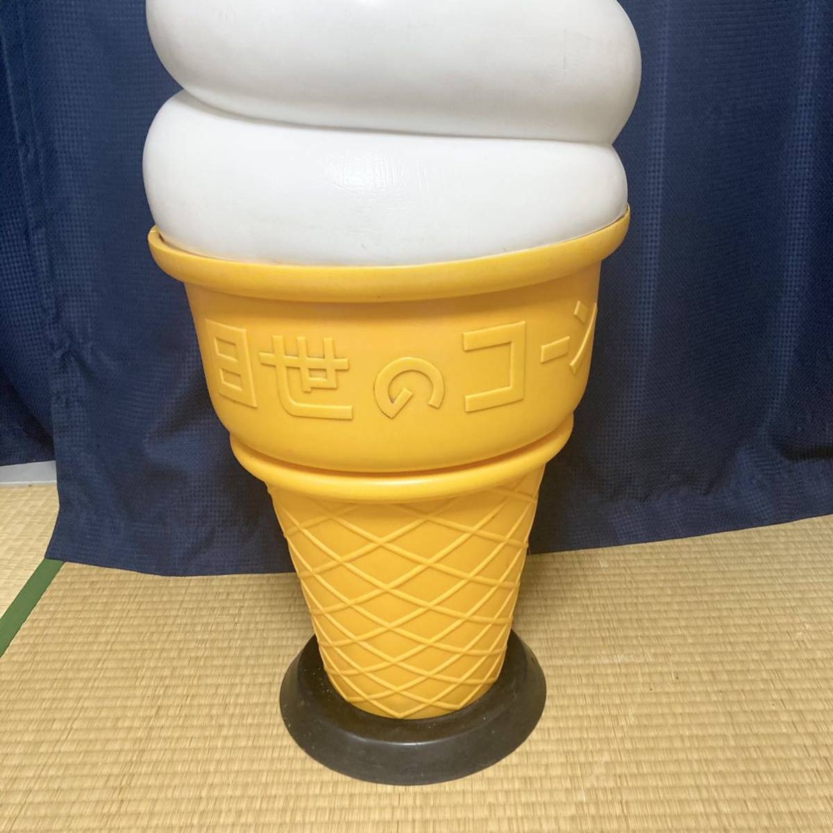 スジャータ TOMI ソフトクリーム あんどん 看板 スジャータシルク