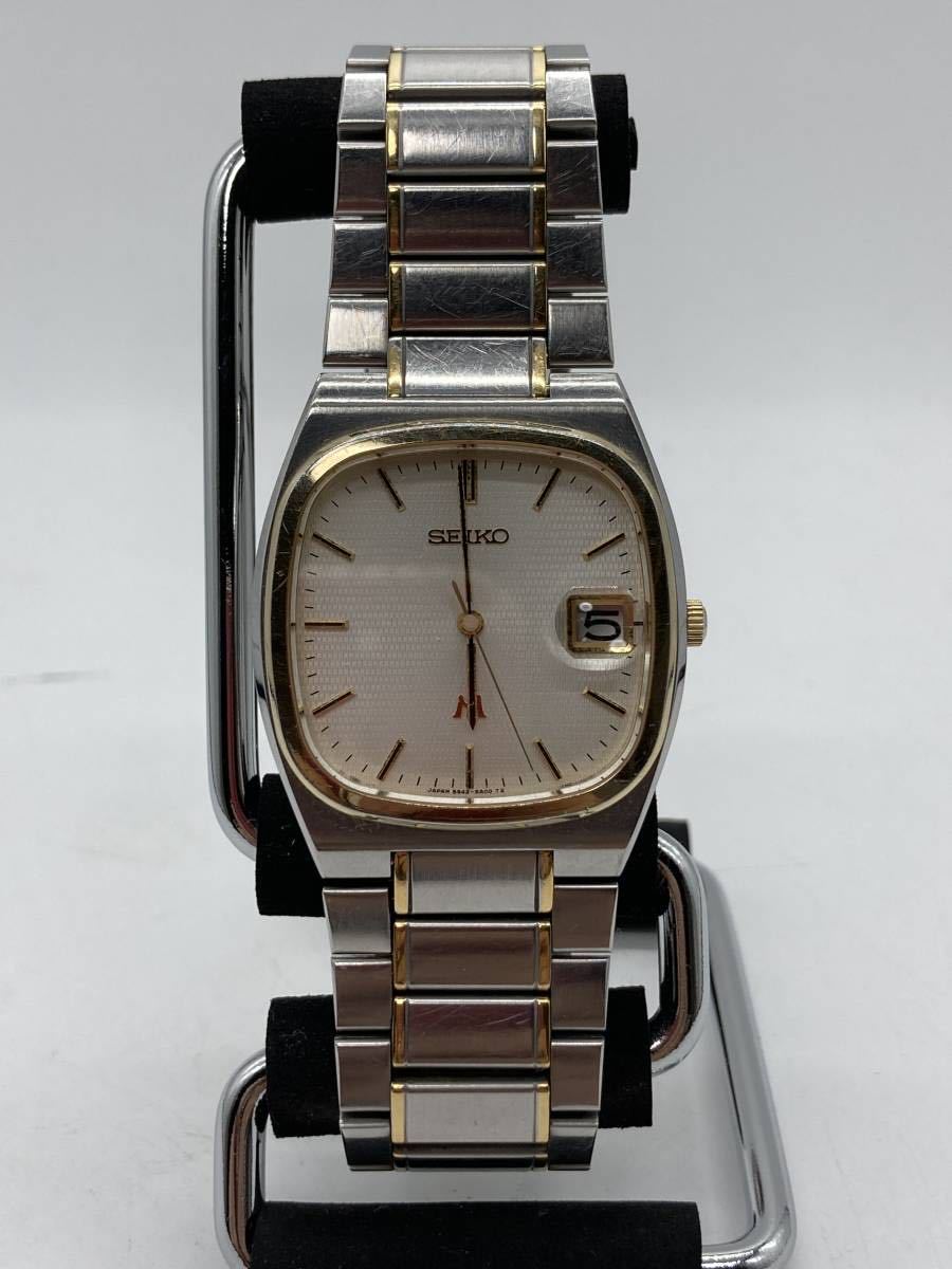 【新品，定番】 SEIKO セイコー 5s42-5A00 WATER RESISTANT 1OBAR METAL BEZEL 腕時計 クオーツ メンズ 非稼働(その他)｜売買されたオークション情報、yahooの商品情報をアーカイブ公開 - オークファン その他