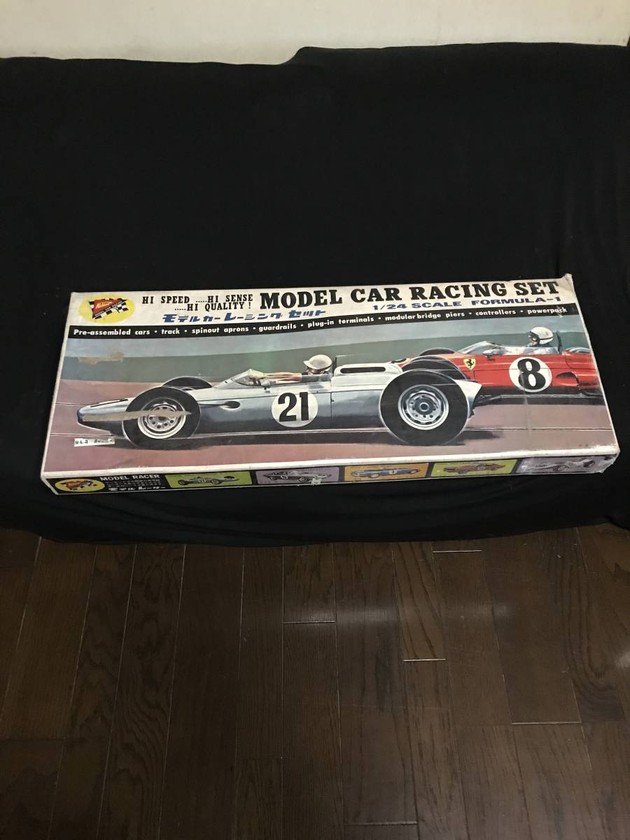 珍品 ニチモ モデルカー レーシングセット 1/24 FORMULA-1 当時物 箱付