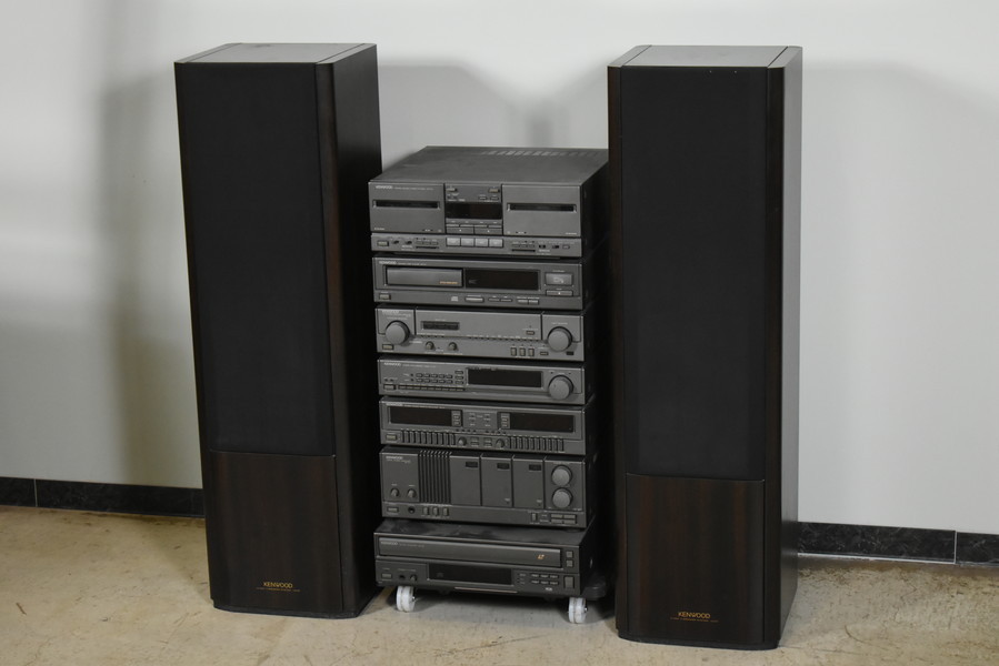 KENWOOD ケンウッド シリーズ　コンポセット稀少　ステレ ジャンク品 KENWOOD システムコンポ ケンウッド ジャンク KT-07 コンポ KX-07⁄KT