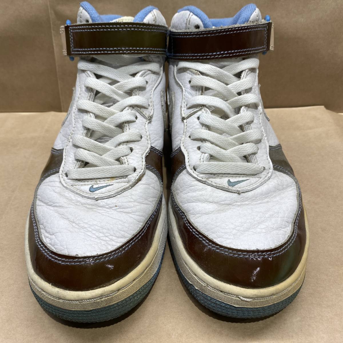1995年製】 US8.5 26.5cm NIKE AIR FORCE 1 MID SC 630125-142 ナイキ 