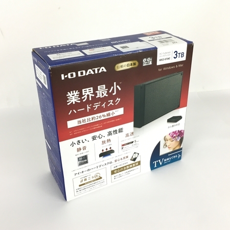 I-O DATA HDCZ-UT3KC 外付けHDD 3TB HDCZ-UT3KC 外付けHDD USB-A接続