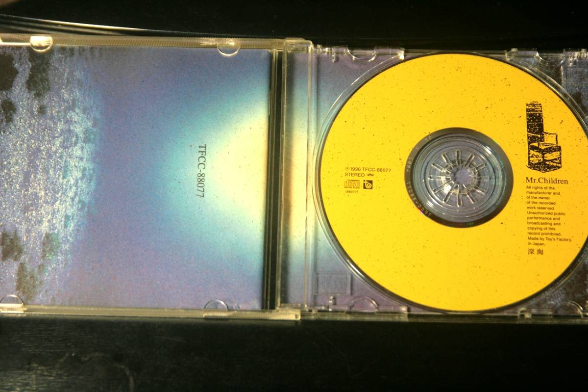 Mr Children ミスターチルドレン 深海 名もなき詩 マシンガンをぶっ放せ 虜 花 Mr Children 売買されたオークション情報 Yahooの商品情報をアーカイブ公開 オークファン Aucfan Com