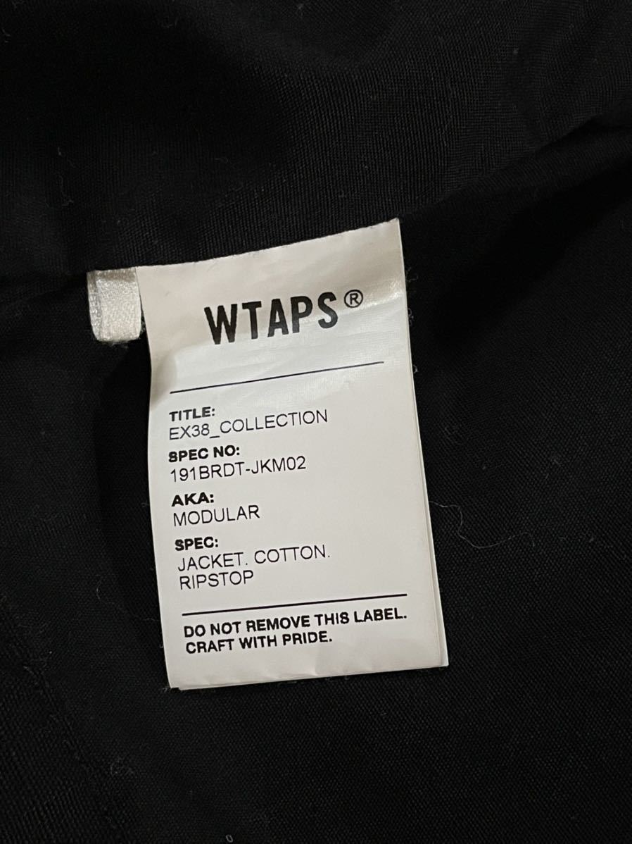 wtaps MODULAR 19ss モジュラー 美品 ダブルタップス ブラック WTAPS w