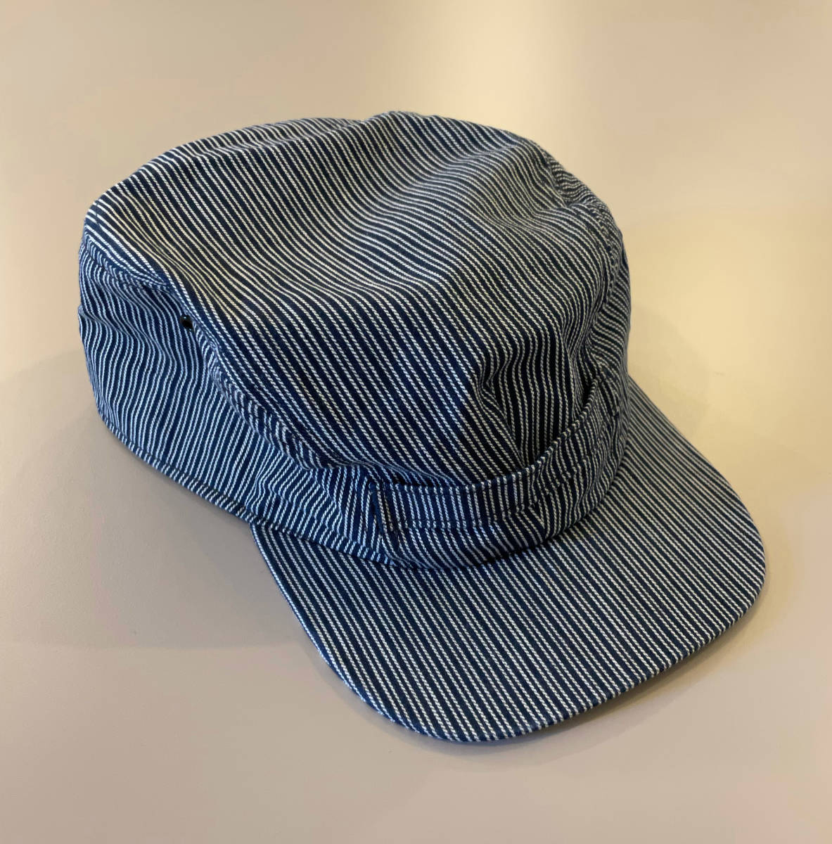 美品『At Last&Co』ヒッコリー ワークキャップ AtLast アットラスト 