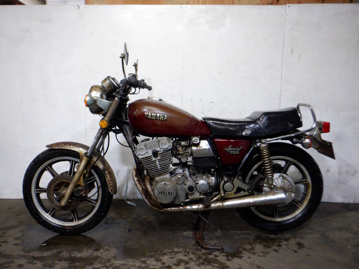 ヤマハ YAMAHA XS750SPL 1J7 書類無し 売り切り 未整備 現状車 750