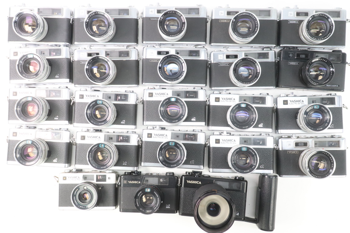 23点】YASHICA ELECTRO 35 GX/GL YASHINON DX 40mm F1.7 ORAL-EYE