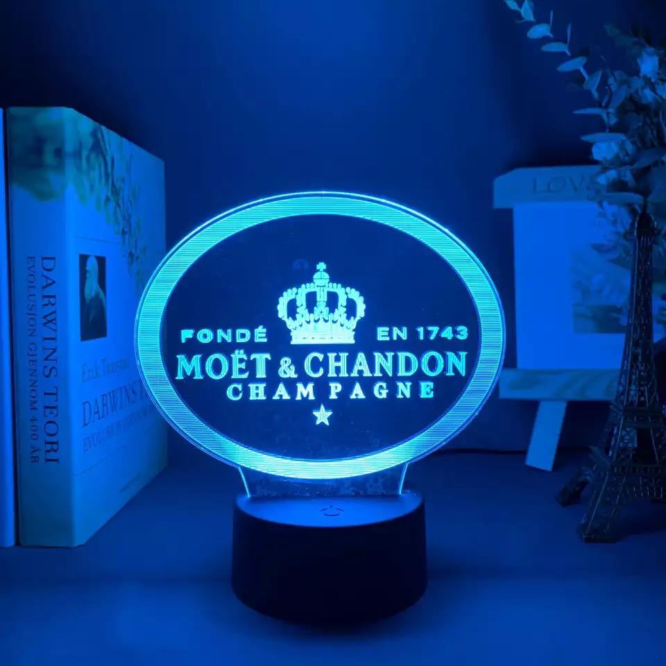 新品】シャンパン LED ディスプレイ 置物 ホスト キャバクラ クラブ 