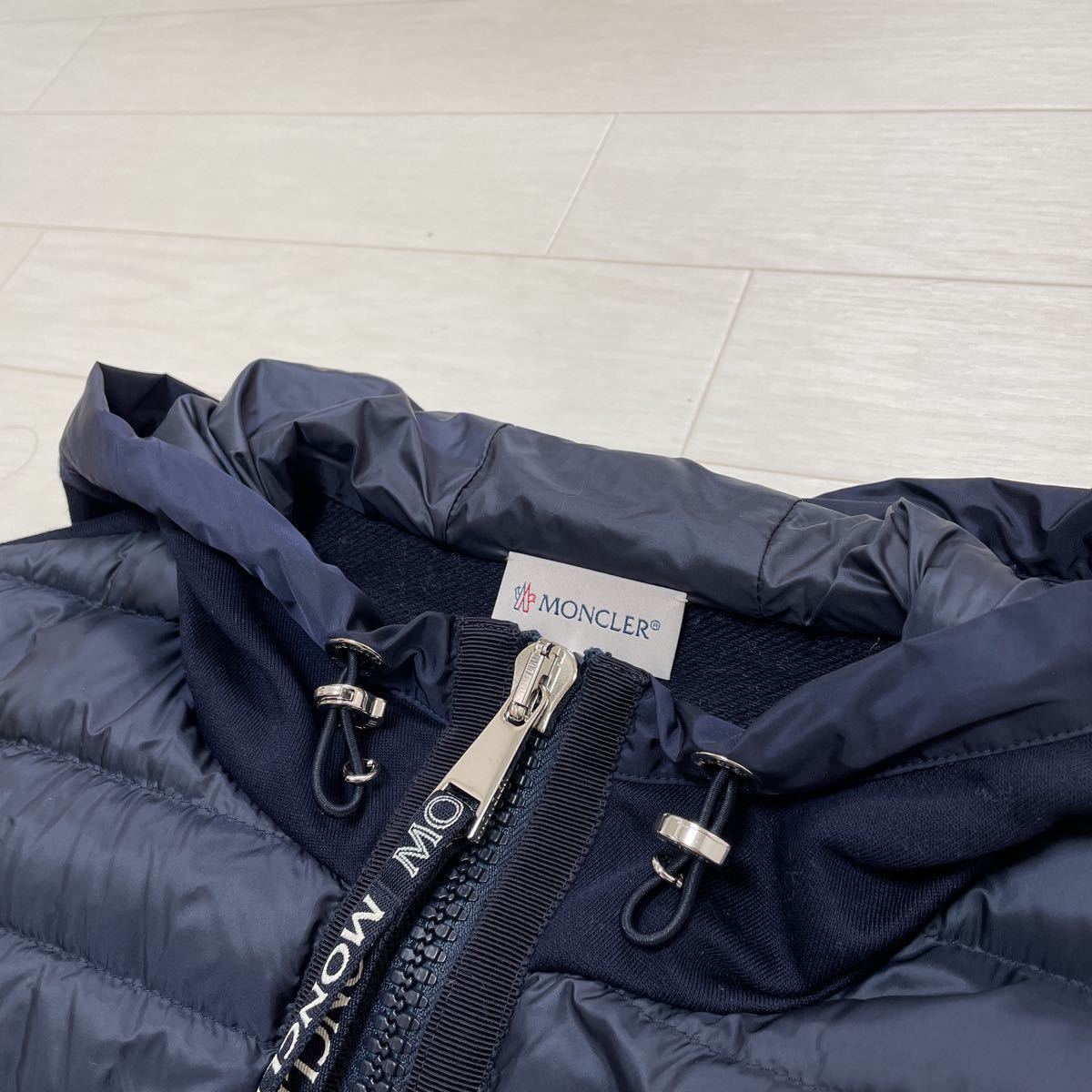 MONCLER モンクレール MAGLIA CARDIGAN ナイロン切替 ダウンジャケット 