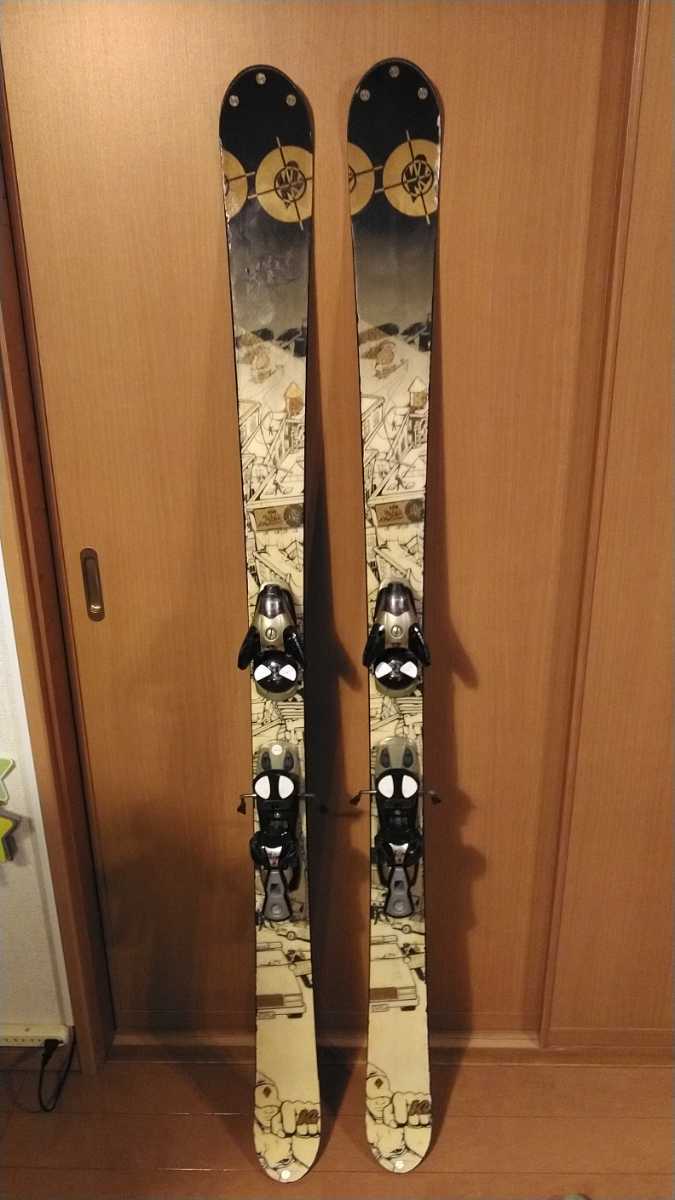 【新作登場，人気】 スキー板 K2 パブリックエネミー 159crm(フリーライド)｜売買されたオークション情報、yahooの商品情報をアーカイブ公開 - オークファン フリーライド