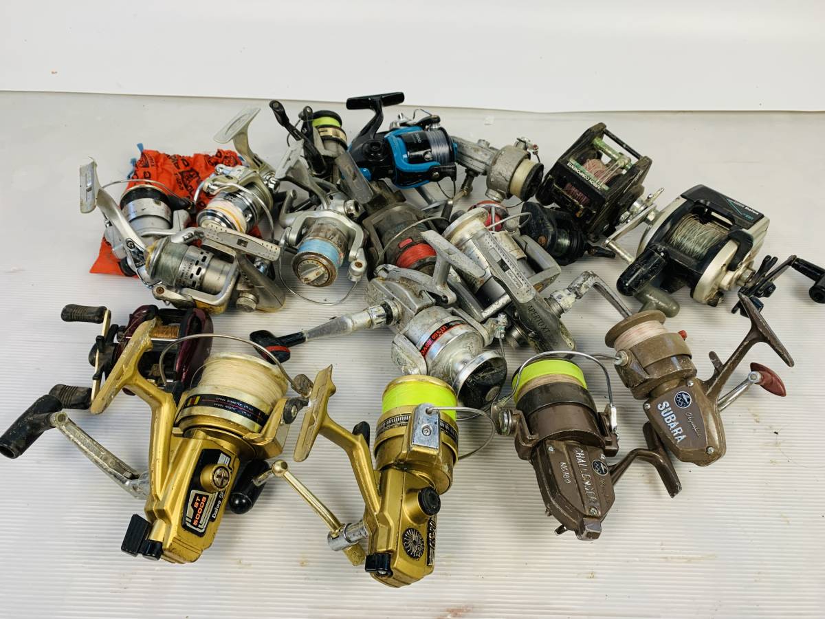 ダイワ シマノ リール まとめ売り 大量 DAIWA SHIMANO 釣具 ベイト 