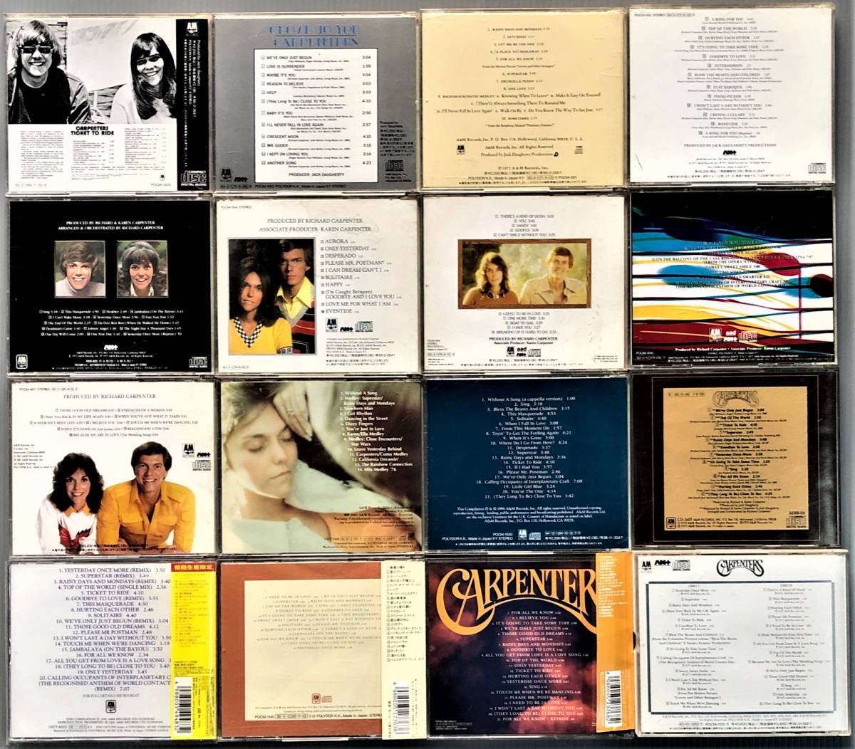 Carpenters カーペンターズ Set Music CDs for sale Box : | eBay