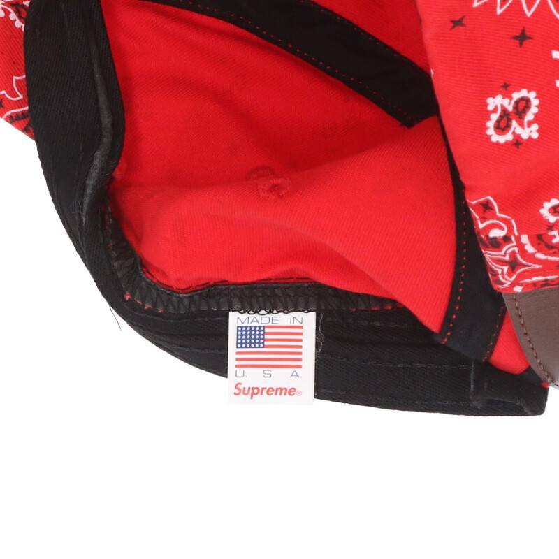 シュプリーム SUPREME Bandana Camp Cap バンダナキャンプキャップ
