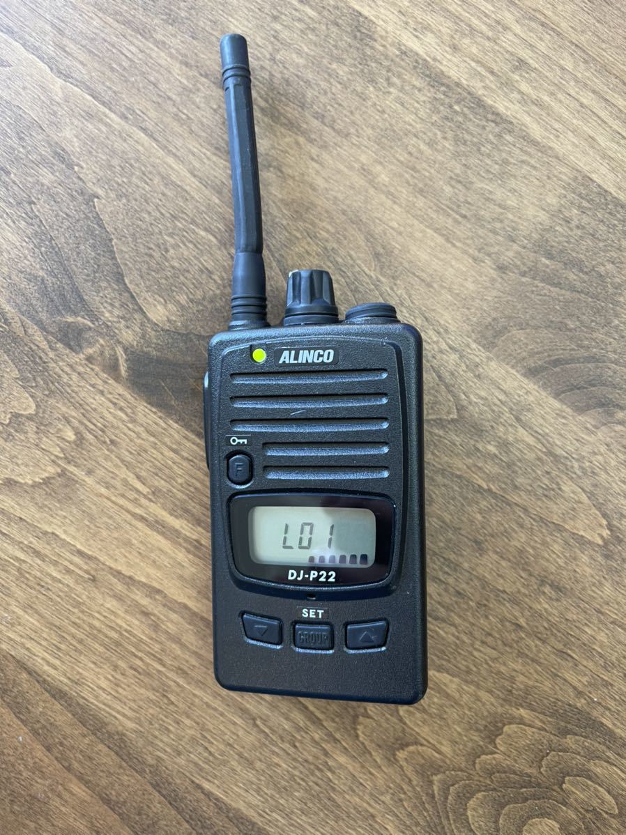DJ-P22 47ch アルインコ 特定小電力トランシーバー 中継対応 ALINCO DJ