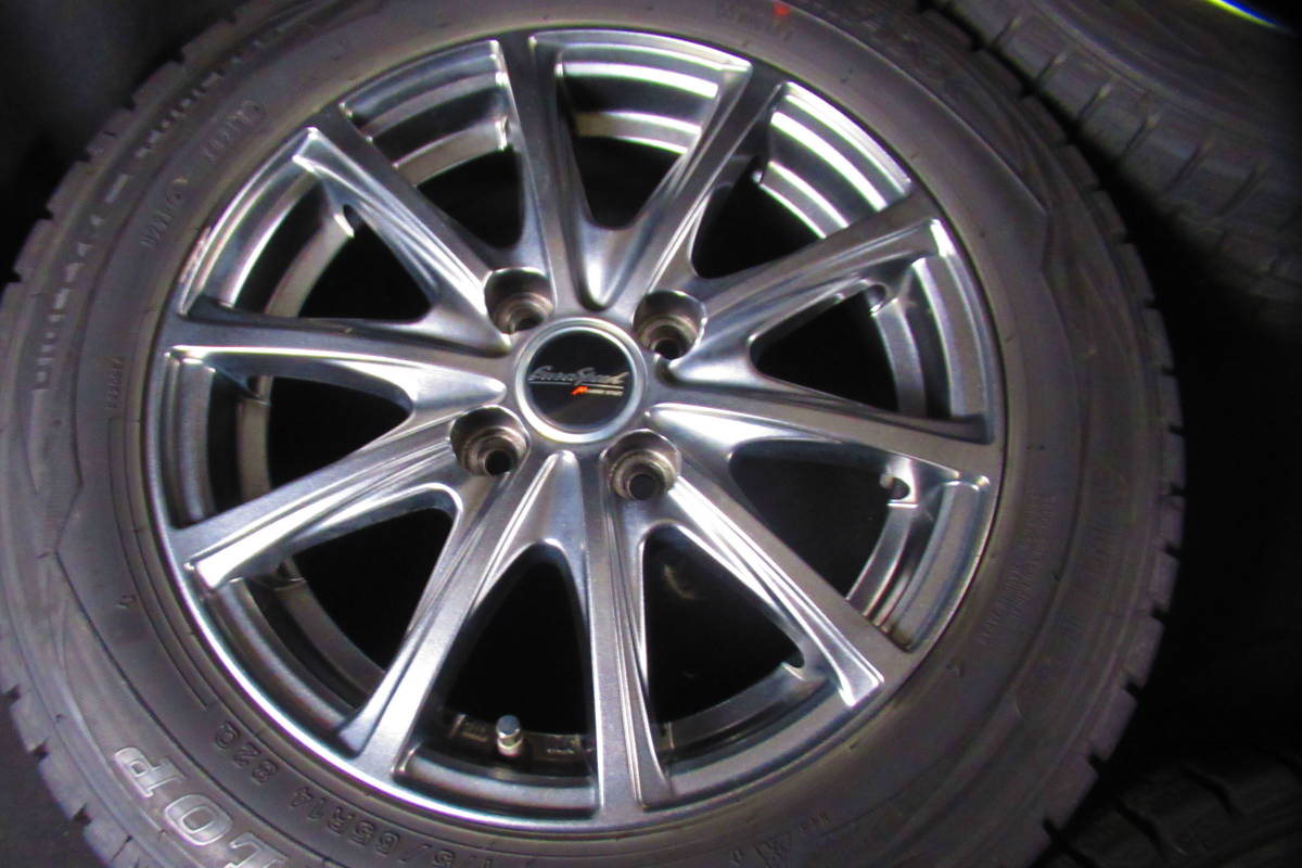 2018年製 DUNLOP WINTER MAXX WM01 スタッドレス 175/65R14 パッソ 
