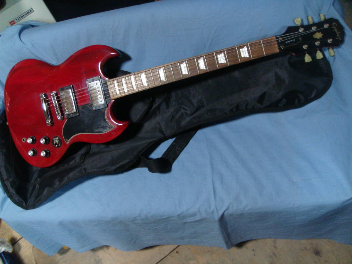 エピフォン　SG セットネック Epiphone by Gibson SG エピフォン セットネック(エピフォン)｜売買