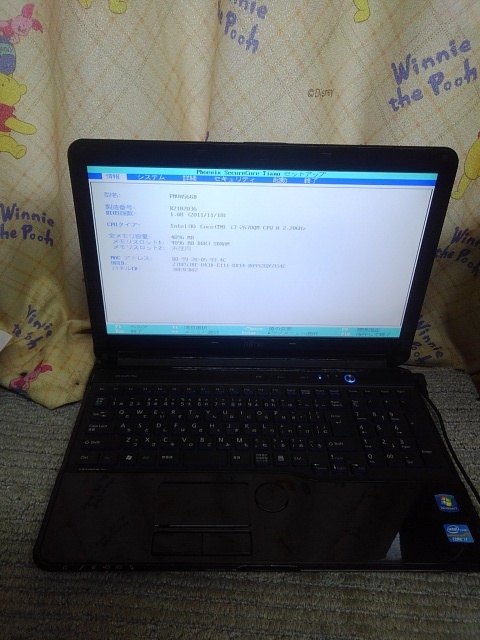 Panasonic CF-AX2 Core i5 3337U 1.80GHz メモリ4GB mSATA SSD 32GB