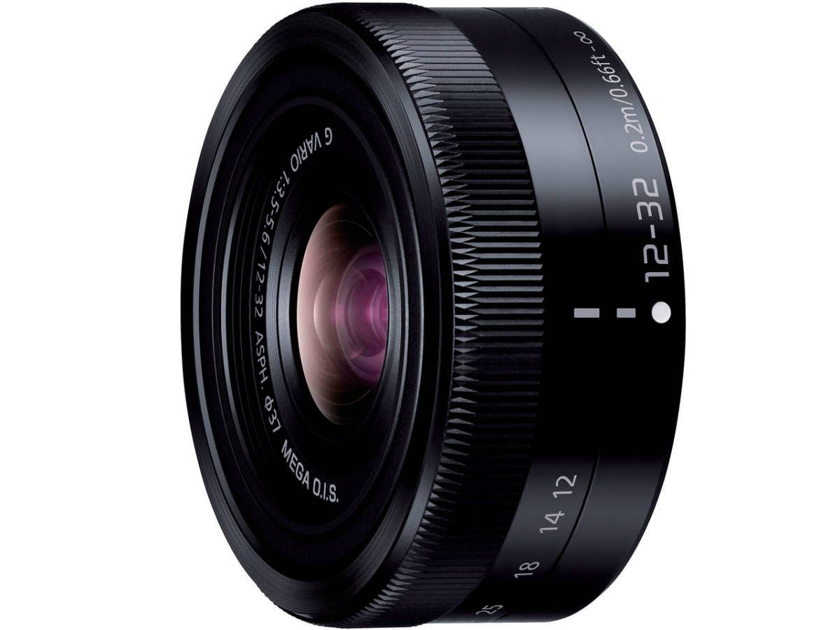 新品　パナソニック レンズ マイクロフォーサーズ LUMIX G VARIO 12-32mm/F3.5-5.6 ASPH./MEGA O.I.S. ブラック H-FS12032-K☆送料無料