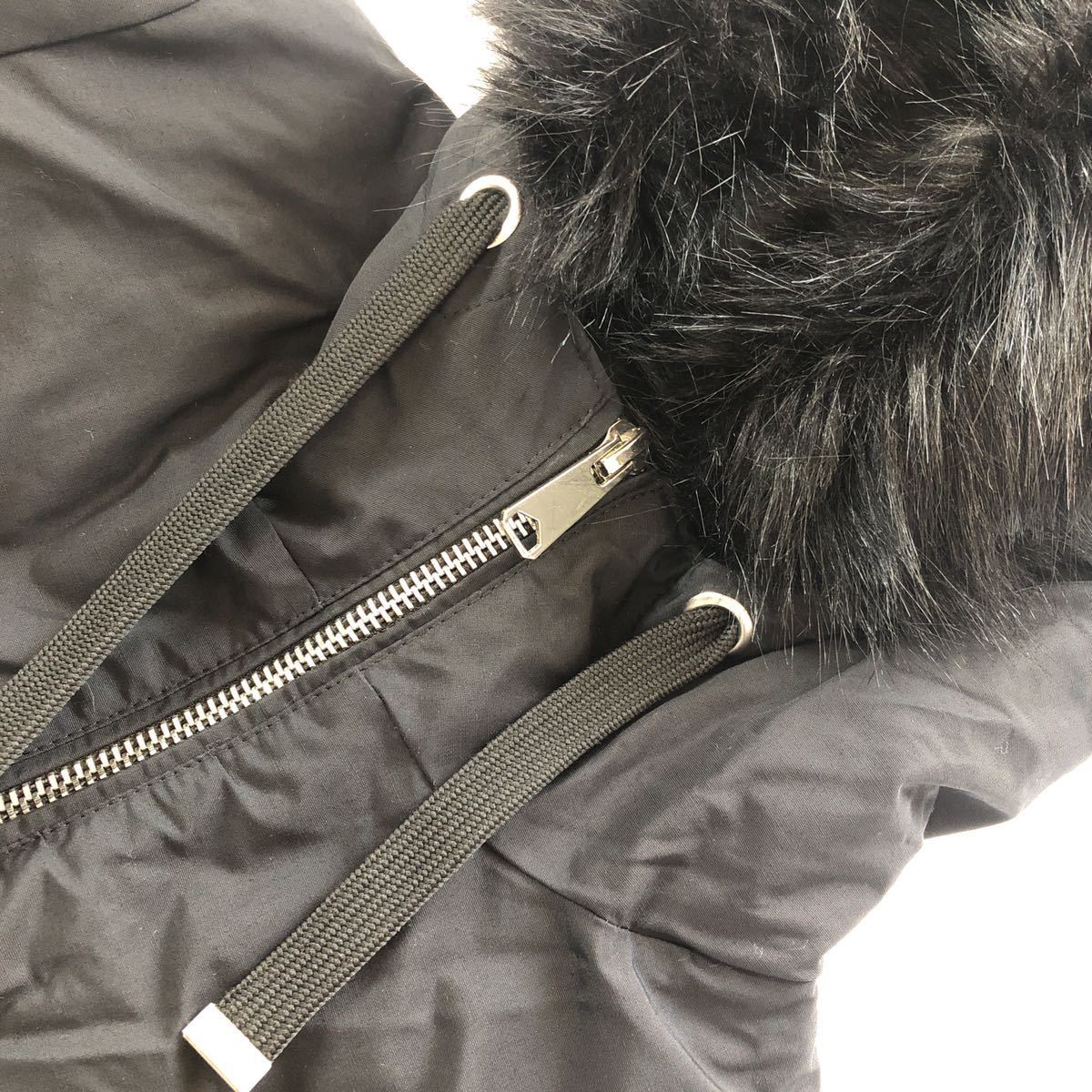 ZARA ファー ザラ コート アウター ボリューム M ブルゾン 中綿 0 大人 