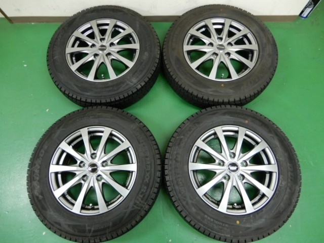 【美品・Ｅｘｃｅｅｄｅｒ】１５インチ・スタッドレスタイヤ　№３３３ 売り切り！Exceeder 15インチ WINTERMAXX 175/80R15 スタッドレス