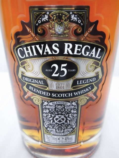 未開栓 シーバスリーガル 25年 700ml 40% 箱付き 冊子付き CHIVAS