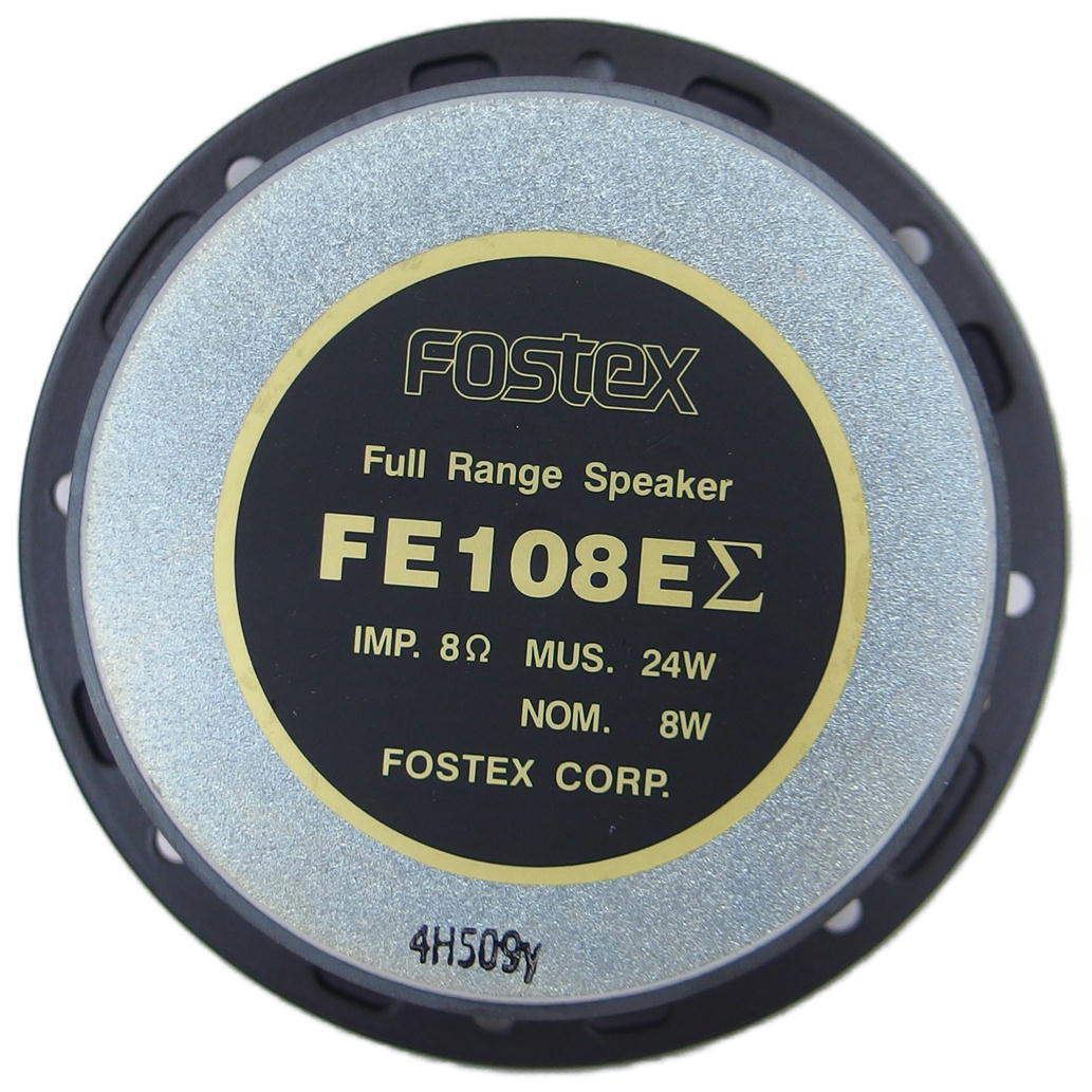 1円【良品】フォステックス FOSTEX/フルレンジスピーカー/FE108EΣ/04