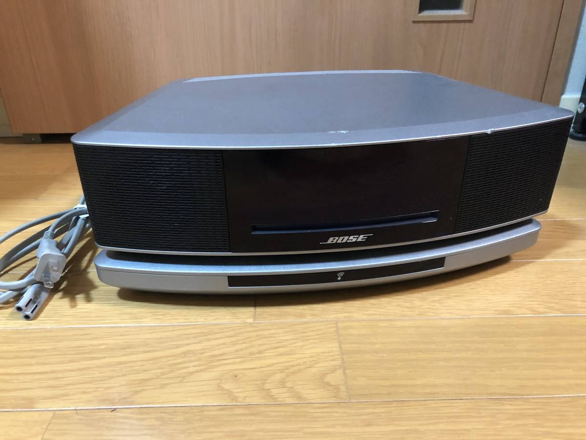 BOSE wave music system Ⅳ+台座412634-sm2 セット 動作品 ボーズ