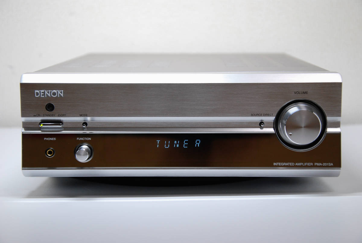 格安，人気SALE ＤＥＮＯＮ プリメインアンプ PMA-201SA 部品交換 オペアンプ コンデンサー等 クリーニング 整備済(DENON)｜売買されたオークション情報、yahooの商品情報をアーカイブ公開 - オークファン DENON