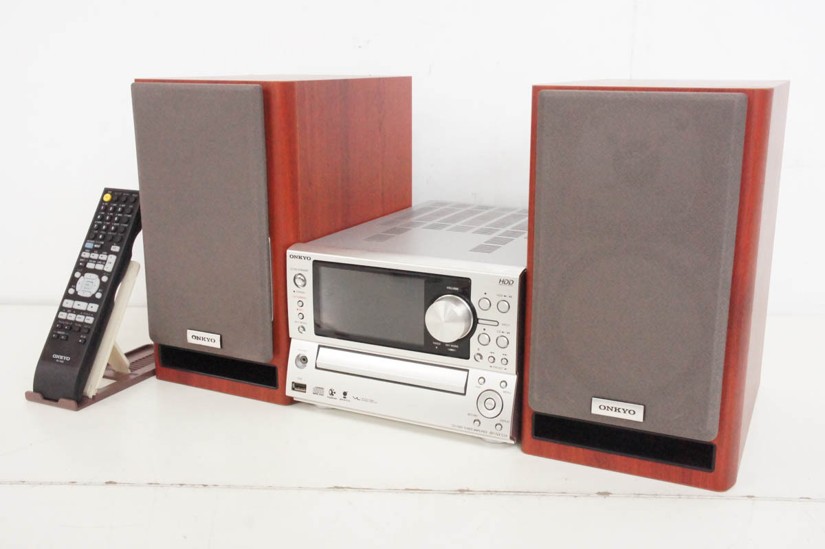 【メンテナンス済み】 ONKYO BR-NX10 ONKYO オンキヨー CD/HDDコンポ X-NX10A 検BR-NX10A D-N7TX ONKYO BR