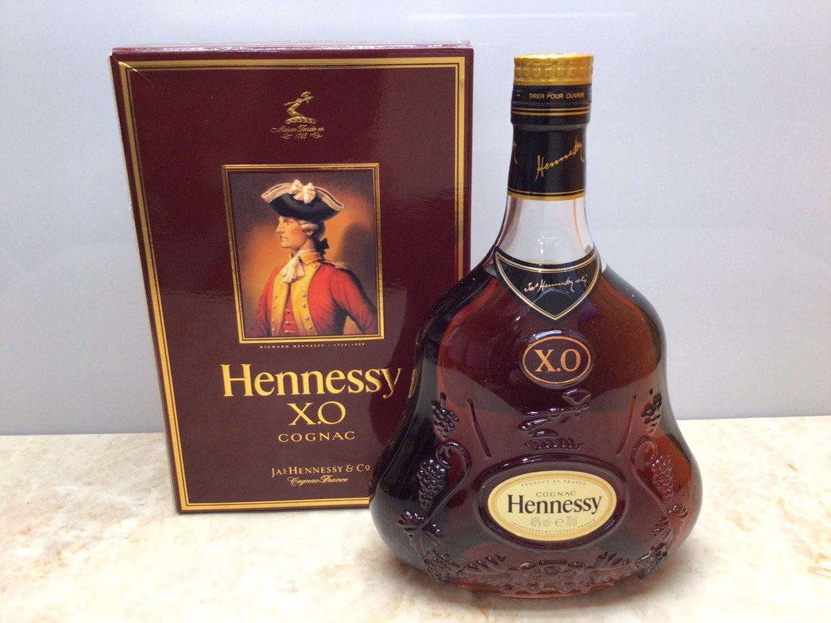 古酒】ヘネシー Hennessy XO 金キャップ クリアボトル 700ml