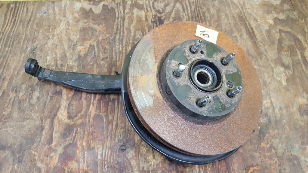 EK9 シビック タイプR 右 フロント ハブ ナックル アーム ロア