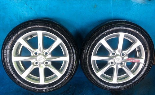 超激得，大得価 H27年 LA700S ウェイク 純正ホイール 2本セット 14インチ 155/65R14 19年製 品 0028782 211111 TK 事務所前在庫(ラジアルタイヤ)｜売買されたオークション情報、yahooの商品情報をアーカイブ公開 - オーク 4穴