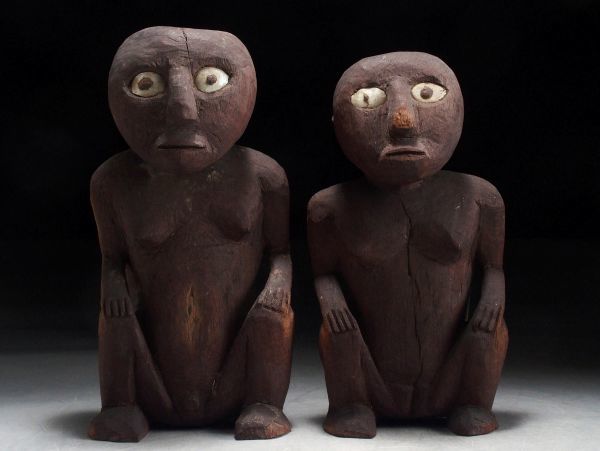 ヴィンテージ プリミティブアート アフリカ民藝 木彫り アニマル N881