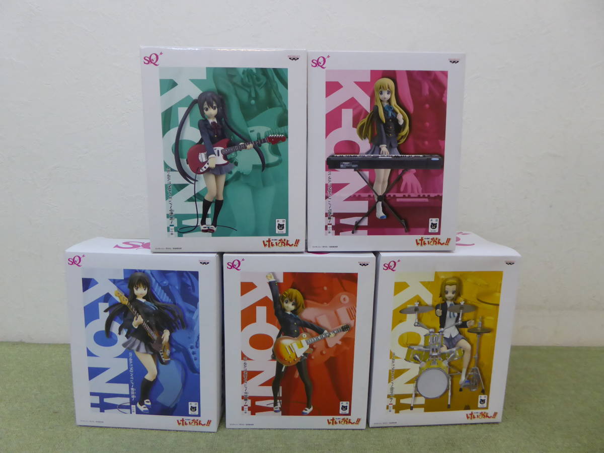 K16-78) 未開封品・中身未開封 けいおん!! SQフィギュア 平沢唯 秋山澪 
