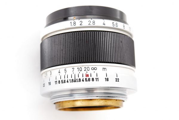 希少】 Canon キャノン 50mm f1.8 ライカ Lマウント MF 一眼カメラ
